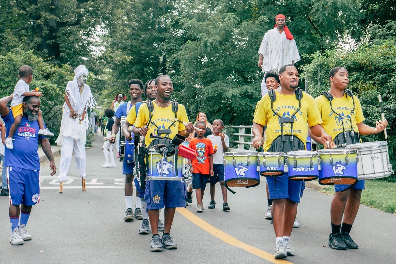 Bartrams-Garden-Drum-Line-Parade-1